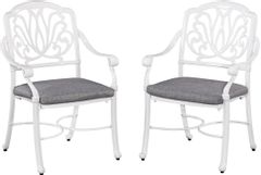 homestyles® Capri 2-Piece White Chair Set