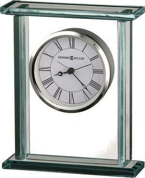 Howard Miller® Cooper Glass Carriage Alarm Clock
