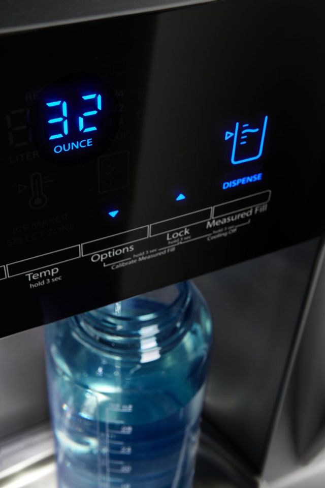 Whirlpool® 25 Cu. Ft. French Door Refrigerator-Fingerprint Resistant Black Stainless 5