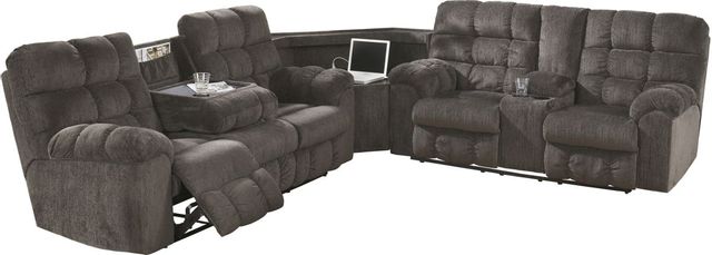 Signature Design by Ashley® Acieona 3-Piece Slate Reclining Sectional-0
