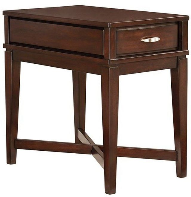 Signature Design by Ashley® Dinelli Dark Brown Chair Side End Table
