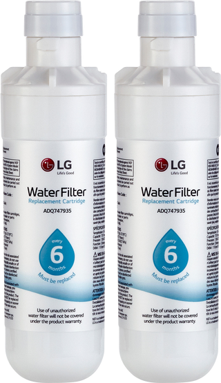 LG Replacement Refrigerator Water Filter 2-Pack