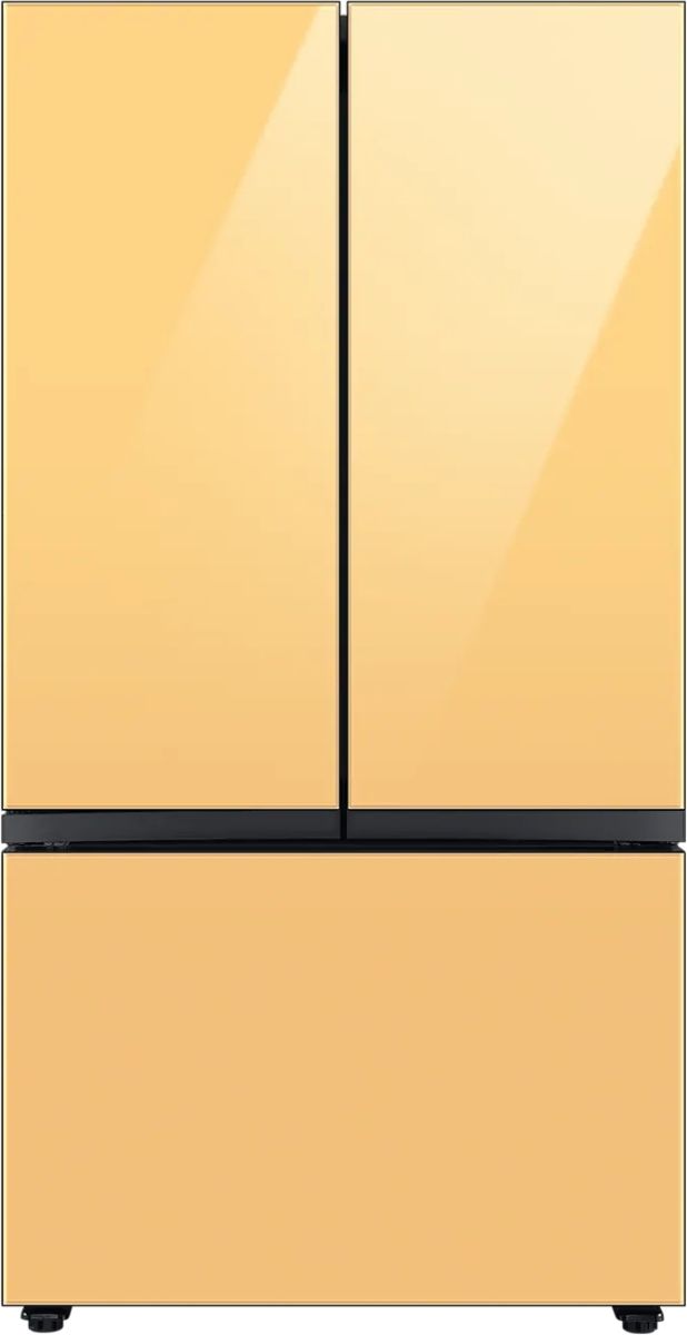 Samsung Bespoke 24.0 Cu. Ft. Pre-Built Stainless Steel Panel Counter Depth French Door Refrigerator  18