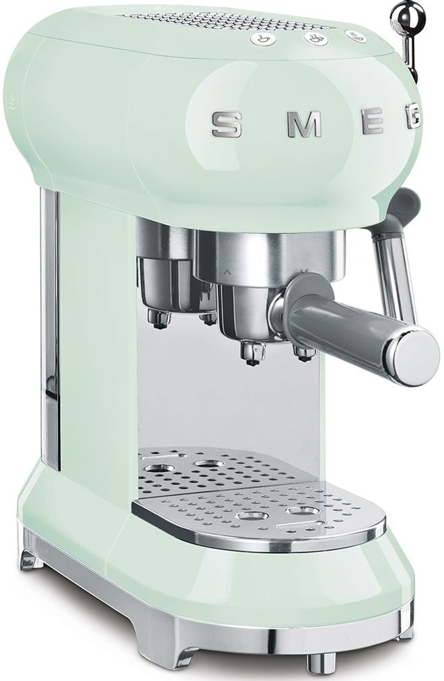 Smeg 50's Retro Style Espresso Coffee Machine-Cream 19