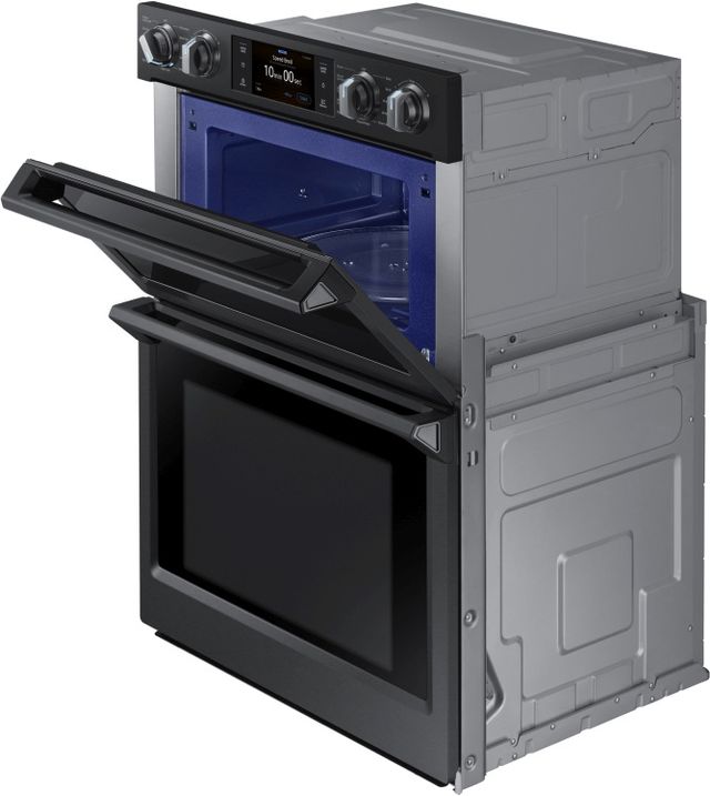 Samsung 30" Fingerprint Resistant Black Stainless Steel Oven/Micro Combo Electric Wall Oven  5
