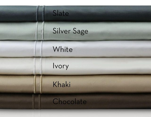 Malouf® 600 TC Egyptian Cotton Chocolate Queen Bed Sheet Set 58