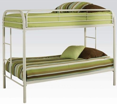 ACME Furniture Thomas White Twin/Twin Bunk Bed
