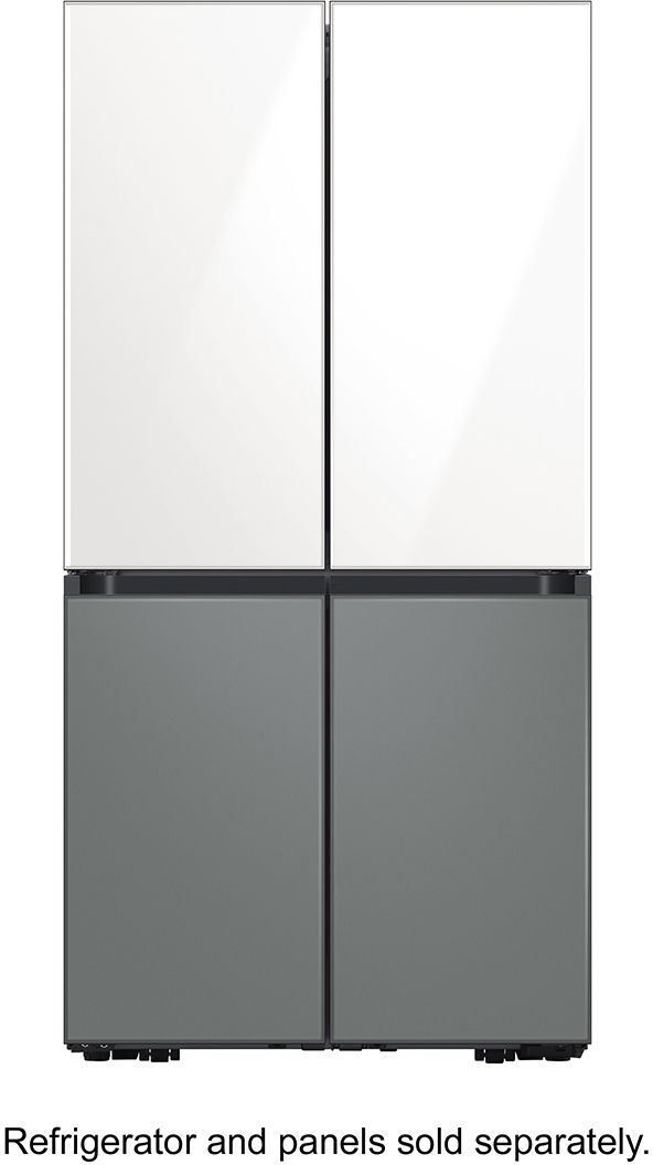 Samsung Bespoke 18" Grey Glass Refrigerator Bottom Panel 1