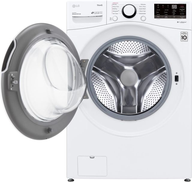 LG 4.5 Cu. Ft. White Front Load Washer 17