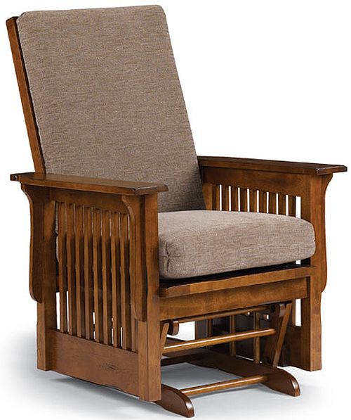 country style glider rocker