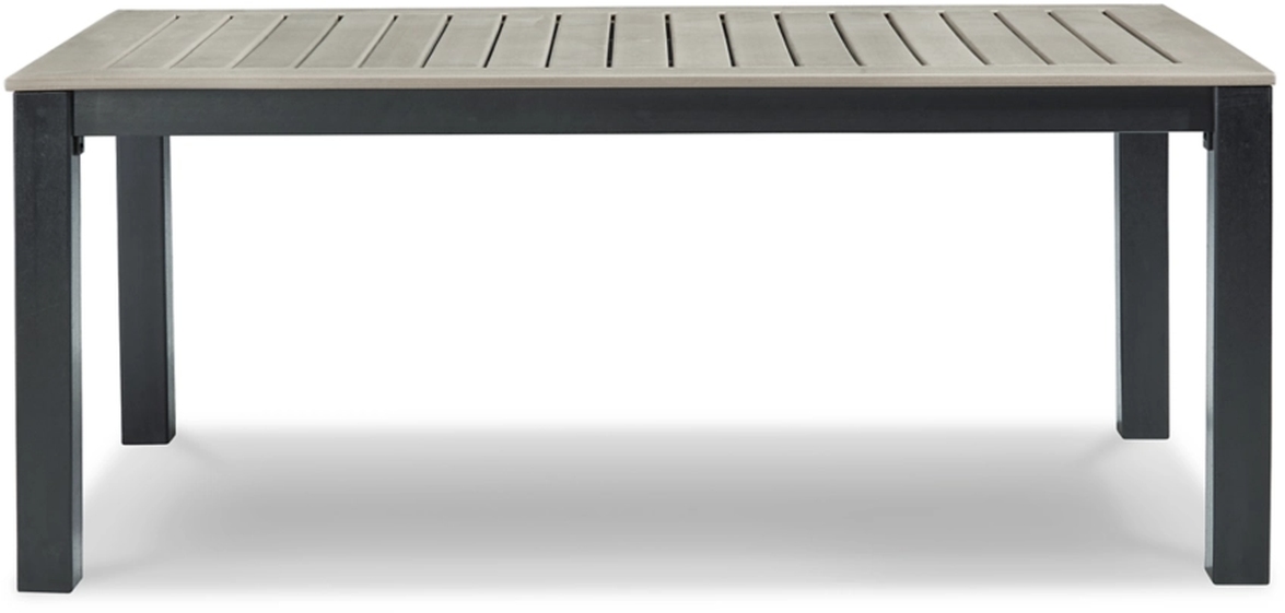 Black aluminium best sale garden table