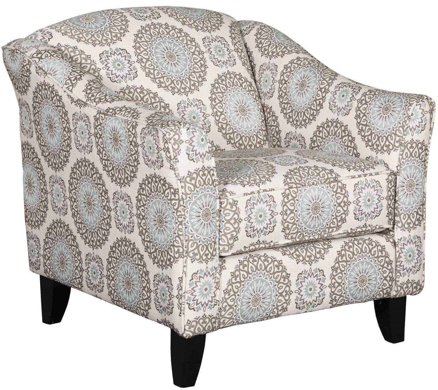 Fusion Furniture 452 Brianne Twilight Accent Chair