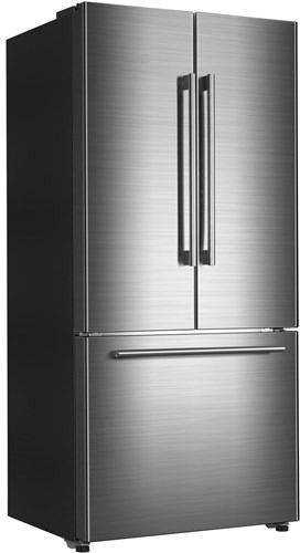 Galanz 18.0 Cu. Ft. Stainless Steel Counter Depth French Door Refrigerator 1