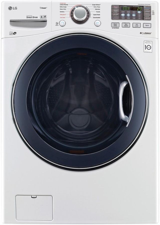 LG Front Load Washer-White