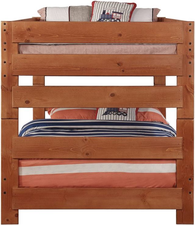 Coaster® Wrangle Hill Amber WashFull/Full Bunk Bed 4