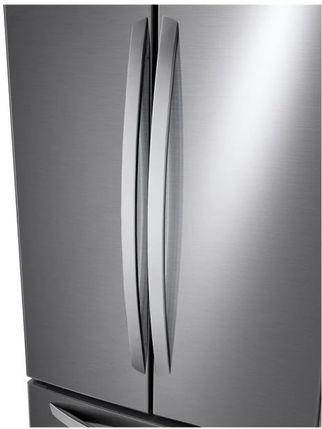 LG 25.1 Cu. Ft. Platinum Silver Steel French Door Refrigerator 12