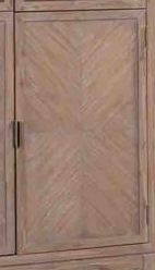 Magnussen Home® Ainsley Cerused Khaki Display Cabinet-1