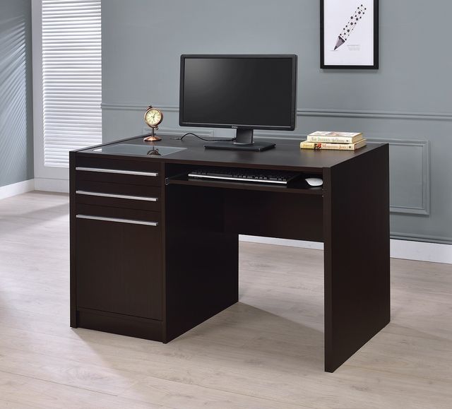 Coaster® Halston Cappuccino Office Desk 3