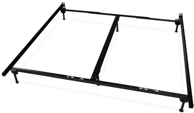 Glideaway® Classic Black California King Bed Frame with Glides