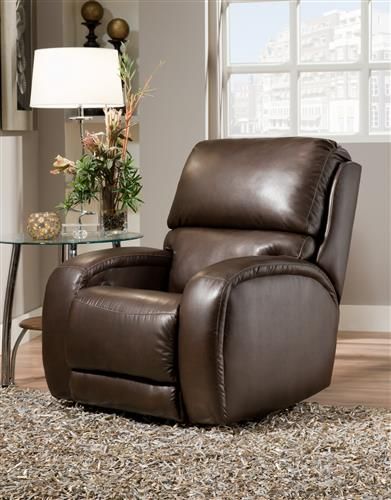 Southern Motion™ Fandango Brown Layflat Lift Recliner with Power Headrest and SoCozi-1