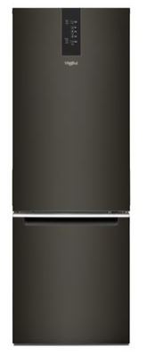 Whirlpool® 12.7 Cu. Ft. Black Stainless Bottom Freezer Refrigerator