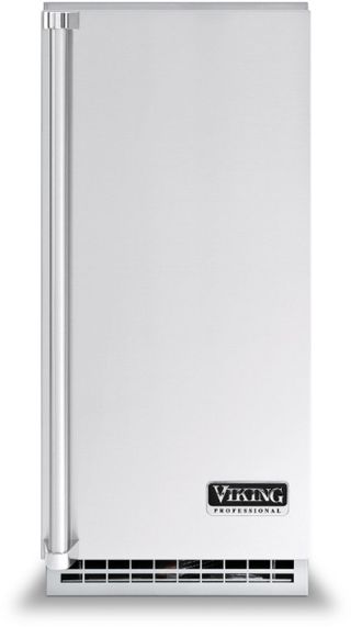 Viking® 15" Stainless Steel Ice Maker with Drain Pump