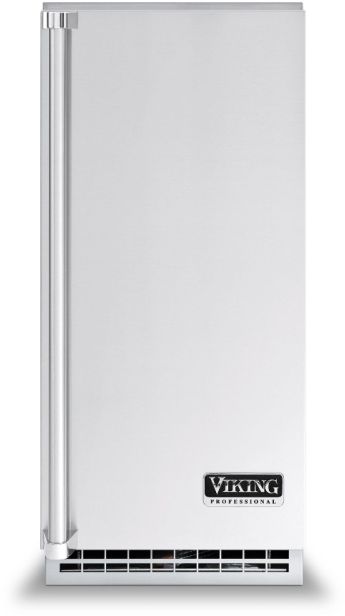Viking® 15" 65 lb. Stainless Steel Ice Maker with Drain Pump