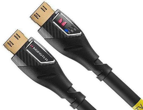 Monster® 5' UltraHD Black Platinum 4K High-Speed HDMI Cable