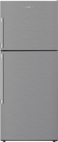 Blomberg® 13.5 Cu. Ft. Stainless Steel Counter Depth Top Freezer Refrigerator
