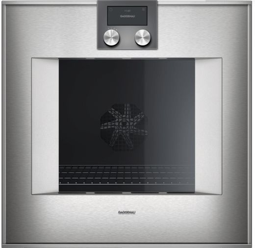 Gaggenau 400 Series 24" Stainless Steel Frame Electric Built In Single Oven-0