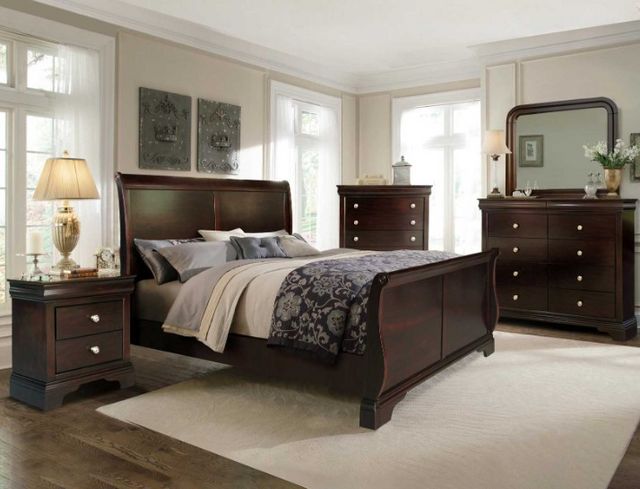 Steve Silver Co. Dominique Brown Bed | Bob Mills Furniture