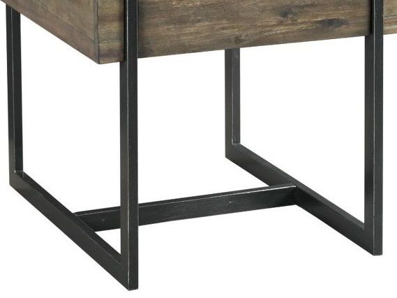 Hammary® Modern Timber Rectangular Drawer End Table. 1