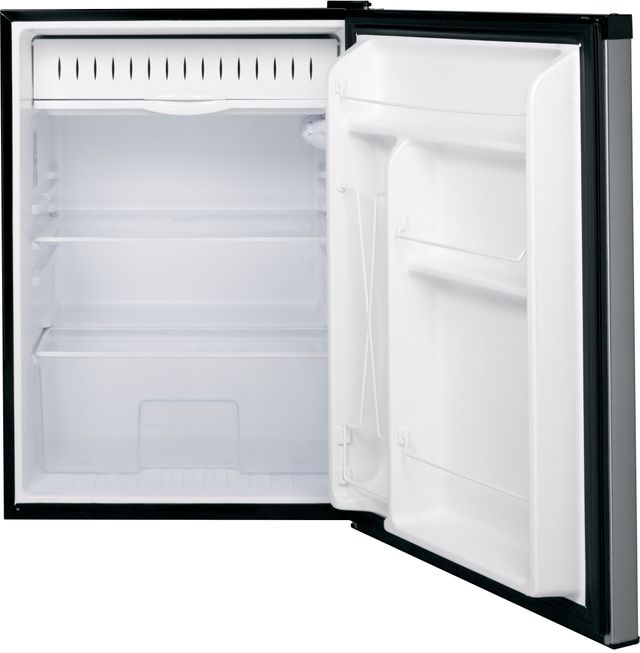 GE® 5.6 Cu. Ft. Stainless Steel Compact Refrigerator 1