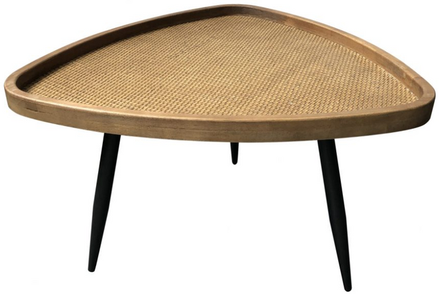 Moe's Home Collections Rollo Brown Rattan Coffee Table 0