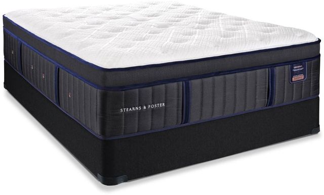 Stearns & Foster® Chateau Orleans Luxury Cushion Firm Wrapped Coil Euro Top Queen Mattress 18