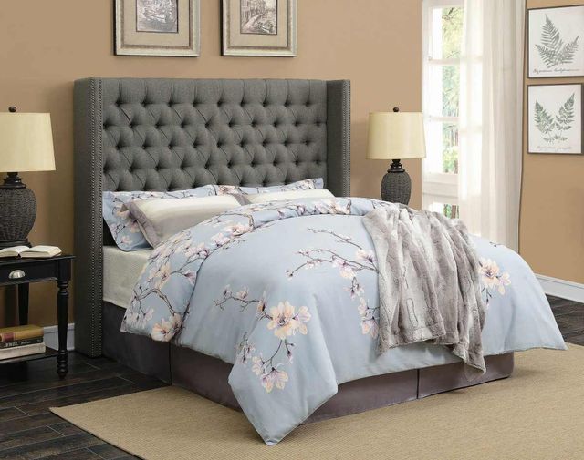 Coaster® Bancroft Grey Queen Bed 6