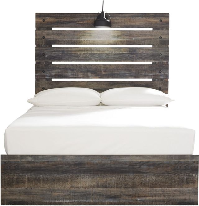 Signature Design by Ashley® Drystan Brown Full Panel Bed-1