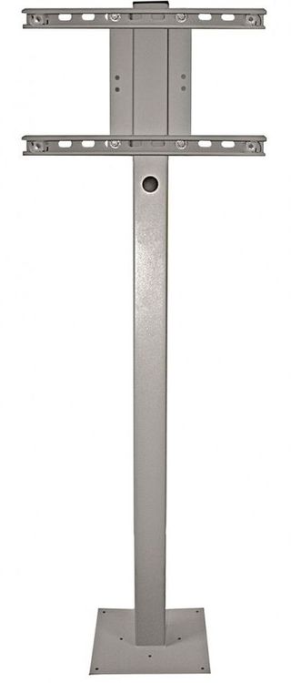 SunBrite TV® Silver Outdoor Deck Planter Pole