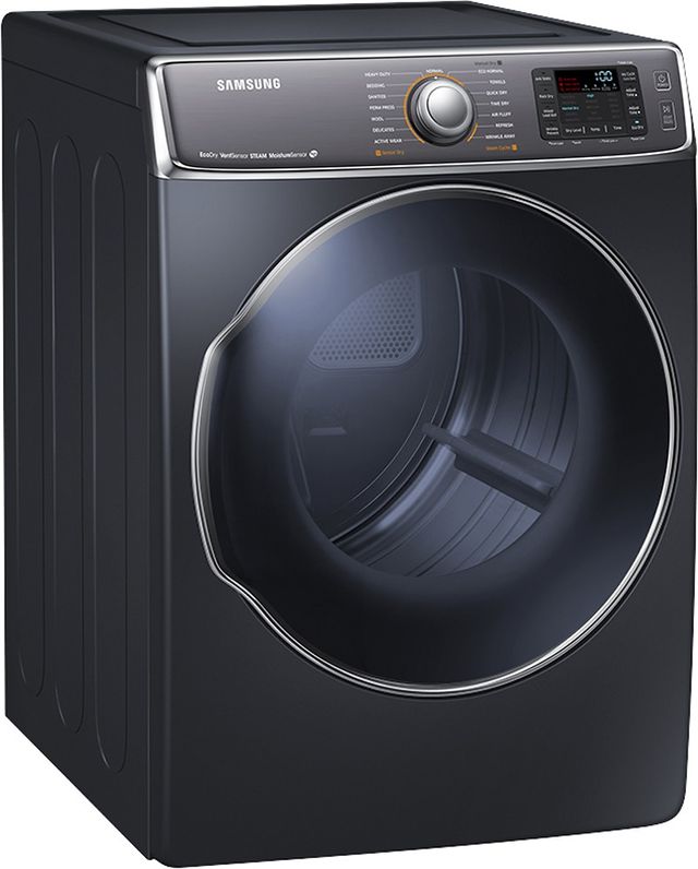 Samsung 9.5 Cu. Ft. Onyx Front Load Gas Dryer 1