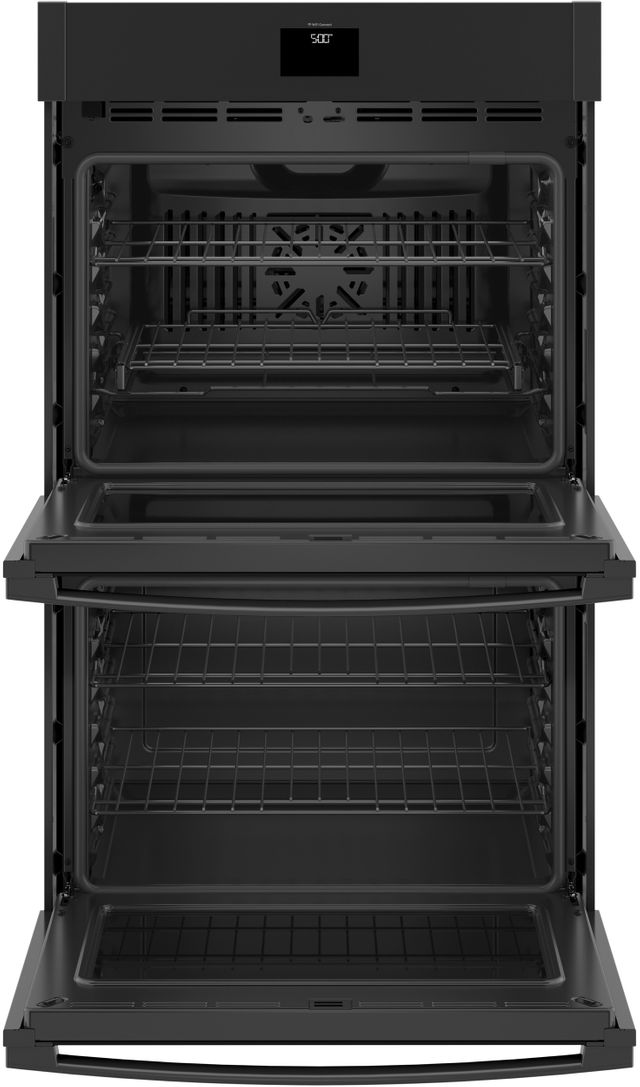 GE® 30" Black Electric Built In Double Oven-1