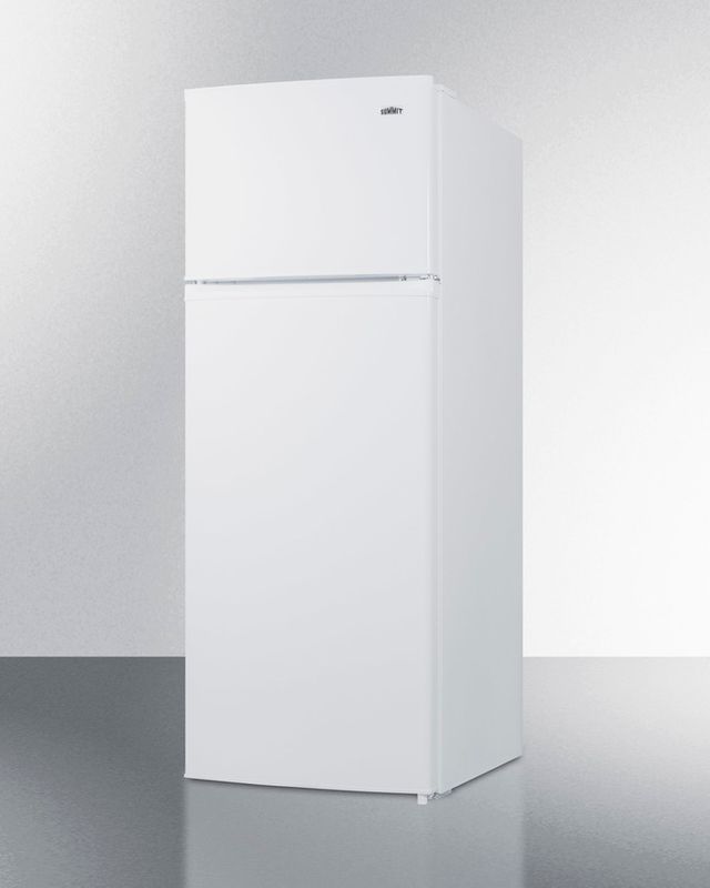 Summit® 7.1 Cu. Ft. White Top Freezer Refrigerator 1