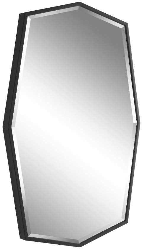 Uttermost® Facet Satin Black Mirror | Appliance Center of Toledo ...