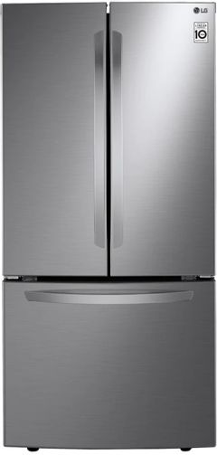 Réfrigérateur à portes françaises de 33 po LG® de 25.1 pi³ - Acier inoxydable