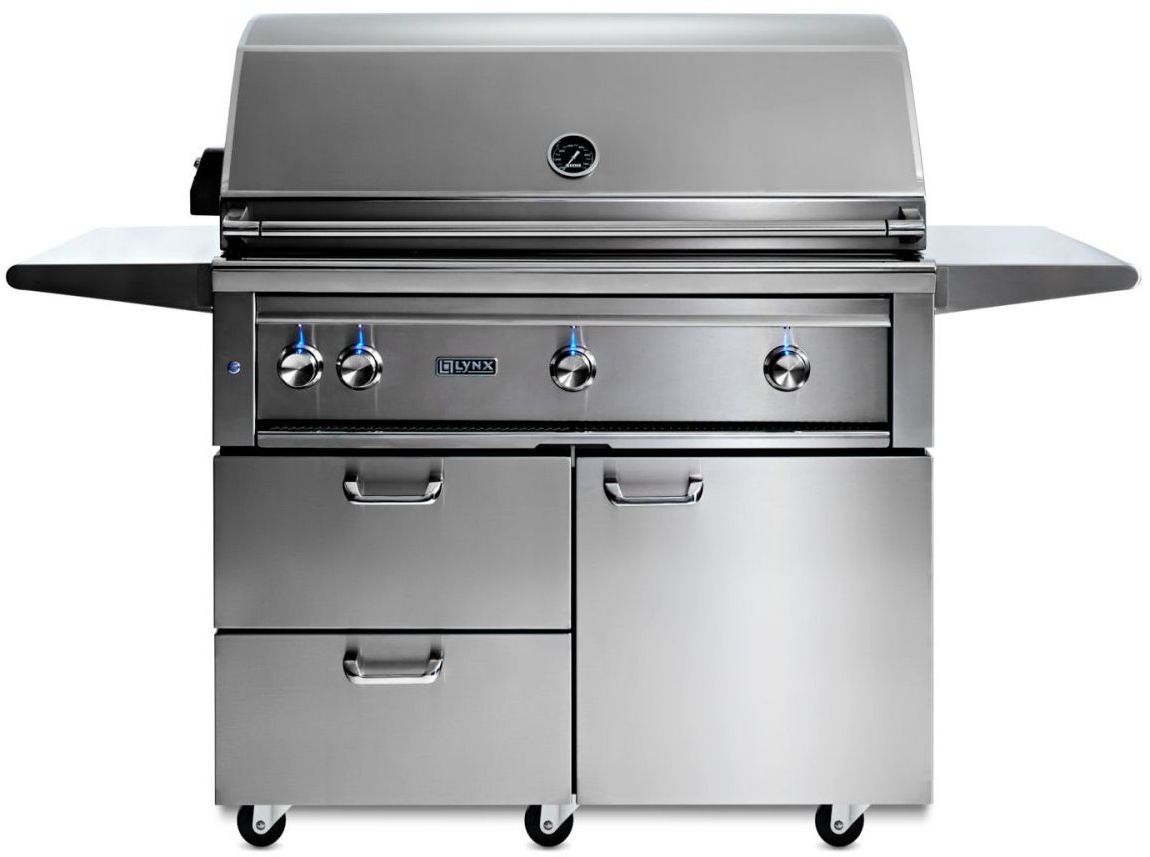Lynx® Professional 42" Stainless Steel Freestanding Grill