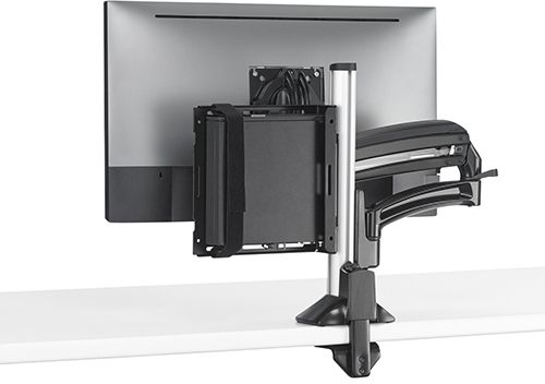Chief® Black Column Mounted Thin Client PC Mounting Accessory 6