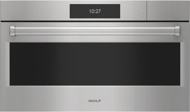 Wolf® E Series Professional 30" Stainless Steel Single Electric Wall Oven-0