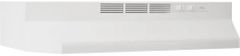 Broan® 41000 Series 24" White Ductless Under Cabinet Range Hood