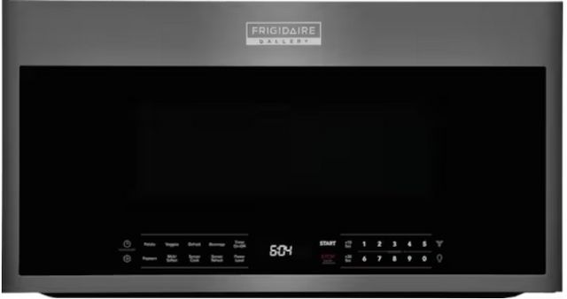 Frigidaire Gallery® 1.9 Cu. Ft. Smudge-Proof® Black Stainless Steel Over The Range Microwave