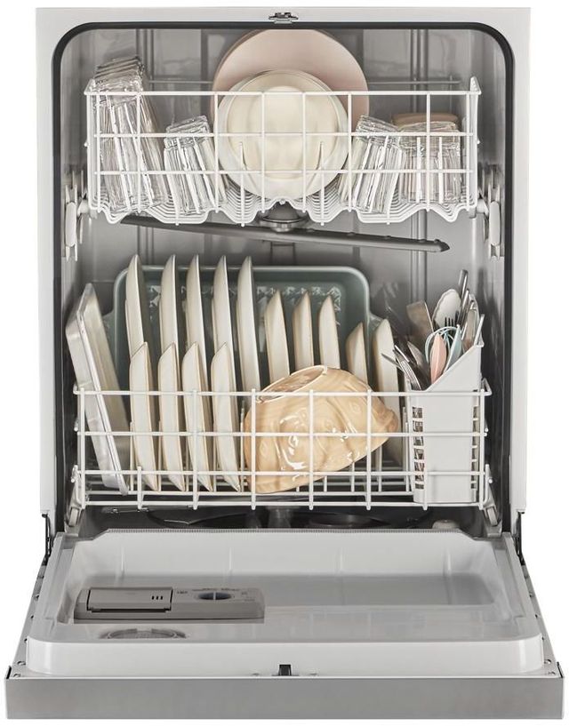 Whirlpool® 24" Stainless Steel Front Control Built In Dishwasher 8