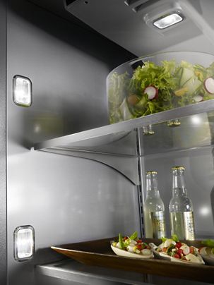 KitchenAid® 20.9 Cu. Ft. Stainless Steel Built In Bottom Freezer Refrigerator 6